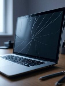 réparer ecran cassé mac