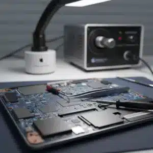 Remplacement de carte mère MacBook Pro 13 A1708 dans atelier de réparation Apple à Paris